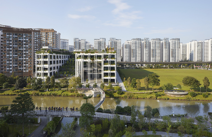 Reimagining Community Spaces: Oasis Terraces in Punggol